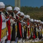 Au pied des stèles d'Axum, la cérémonie de la fête de Masqal.