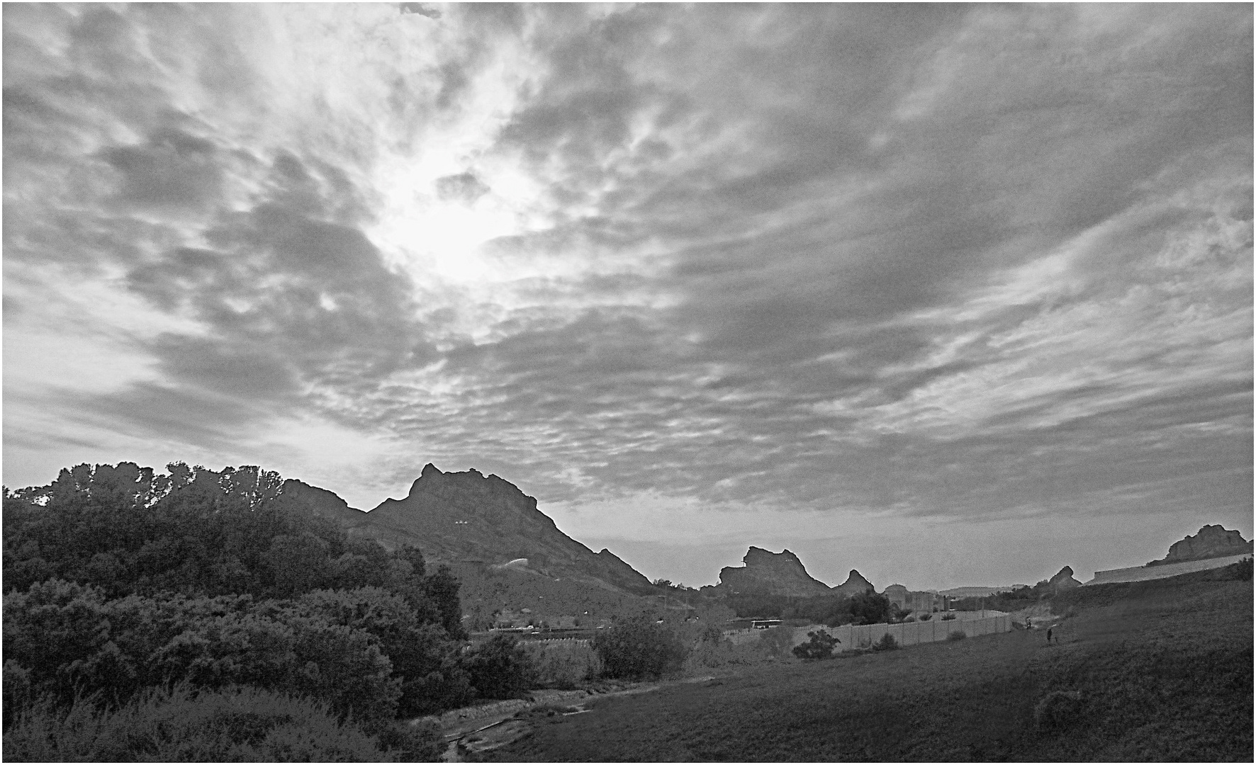 Au pied du Jebel Hafeet