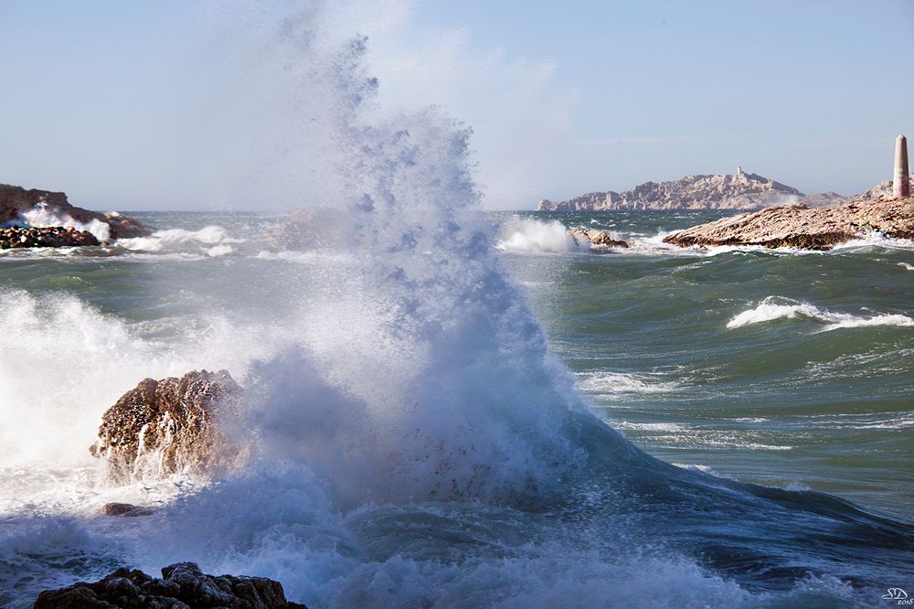 Au plus prés de la vague