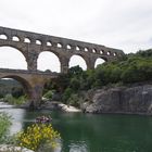 Au pont du Gard ...