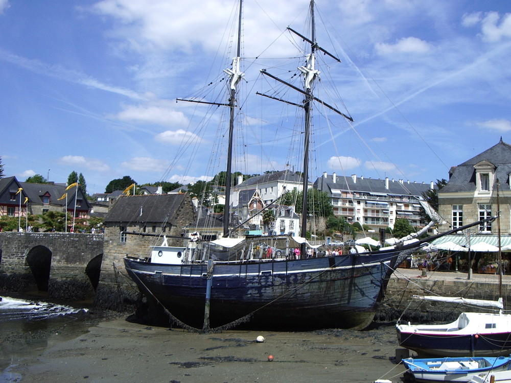 au port