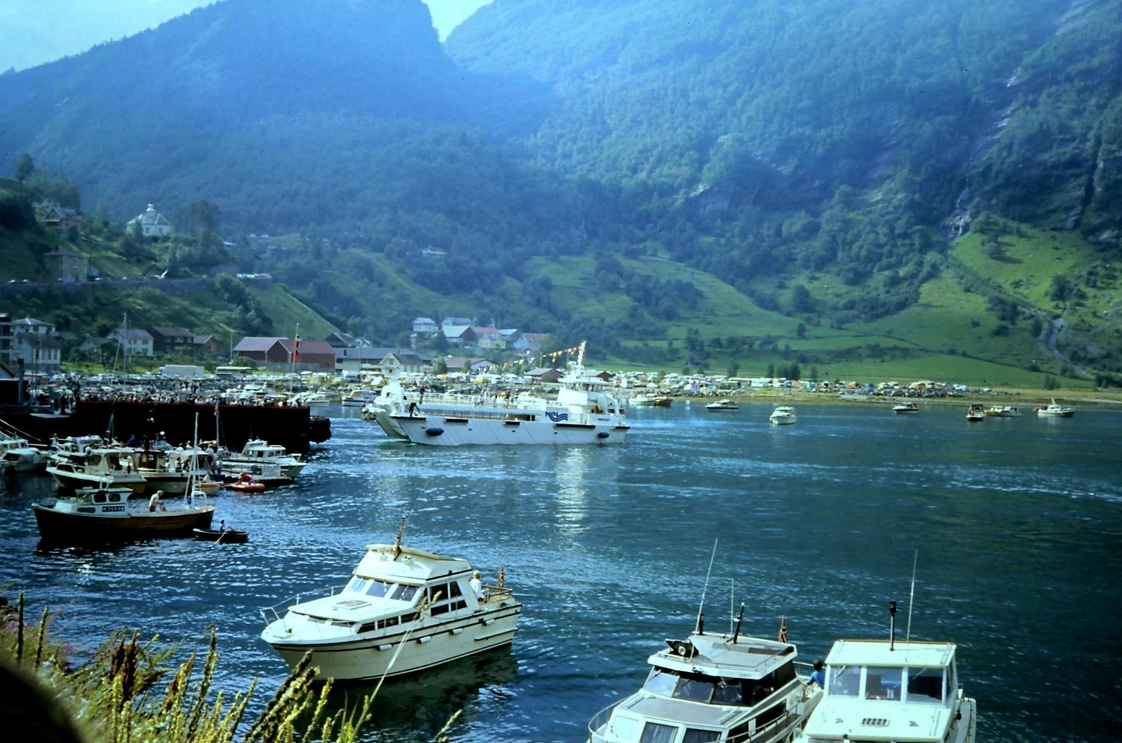 Au port de Geiranger