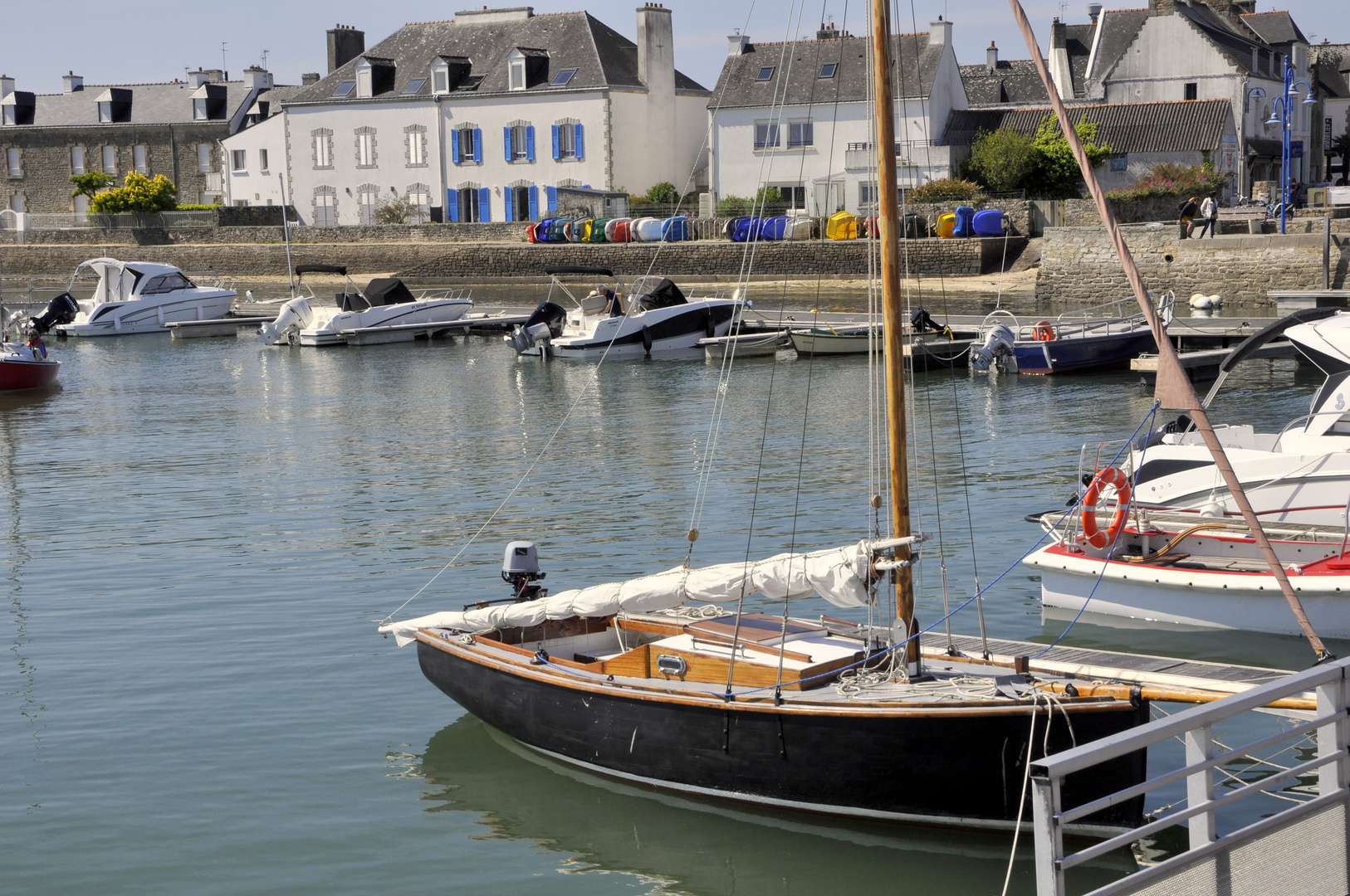 au port de locmariaquer ! 