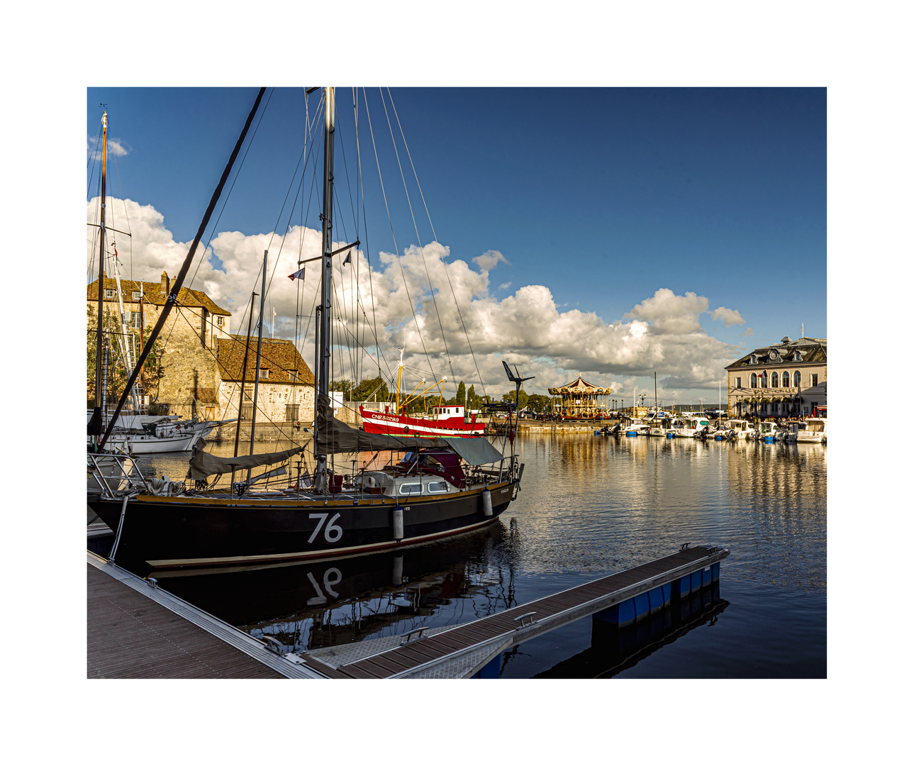 Au port d'Honfleur