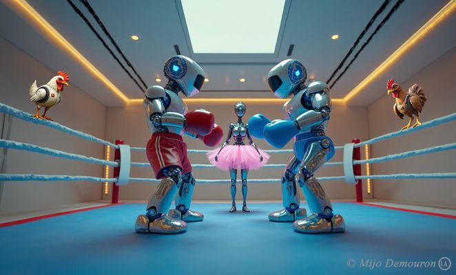 AU QUATRIEME ROUND IL SERA EXACTEMENT... 