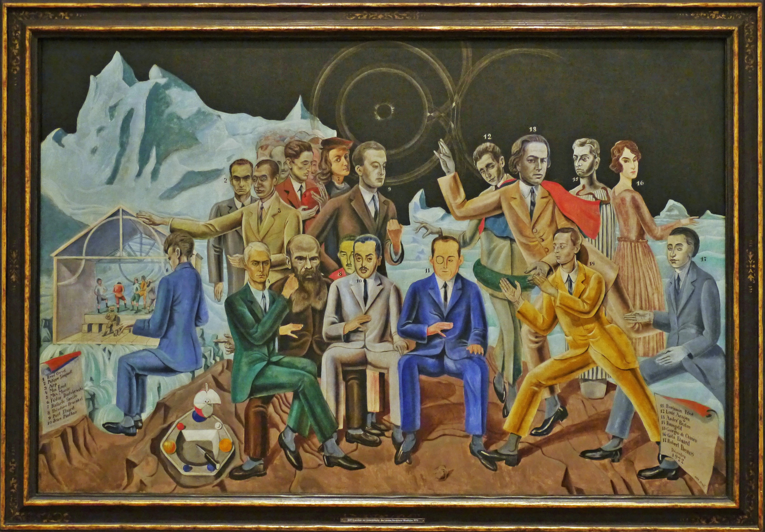 " Au rendez - vous des amis, 1922 "