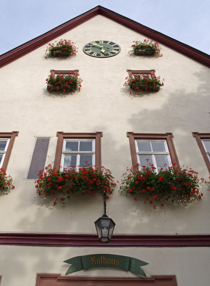 Au revoir également au pittoresque village de Markelsheim et sa Mairie 