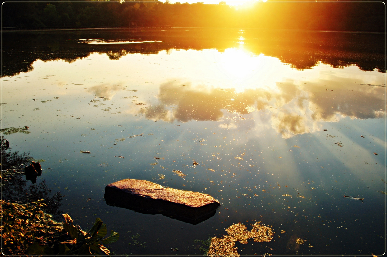 Au soleil couchant