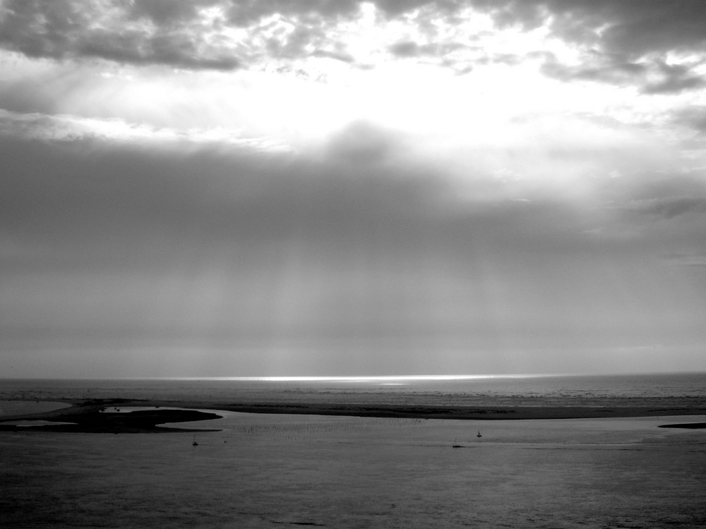 Au sommet de la dune de Pyla