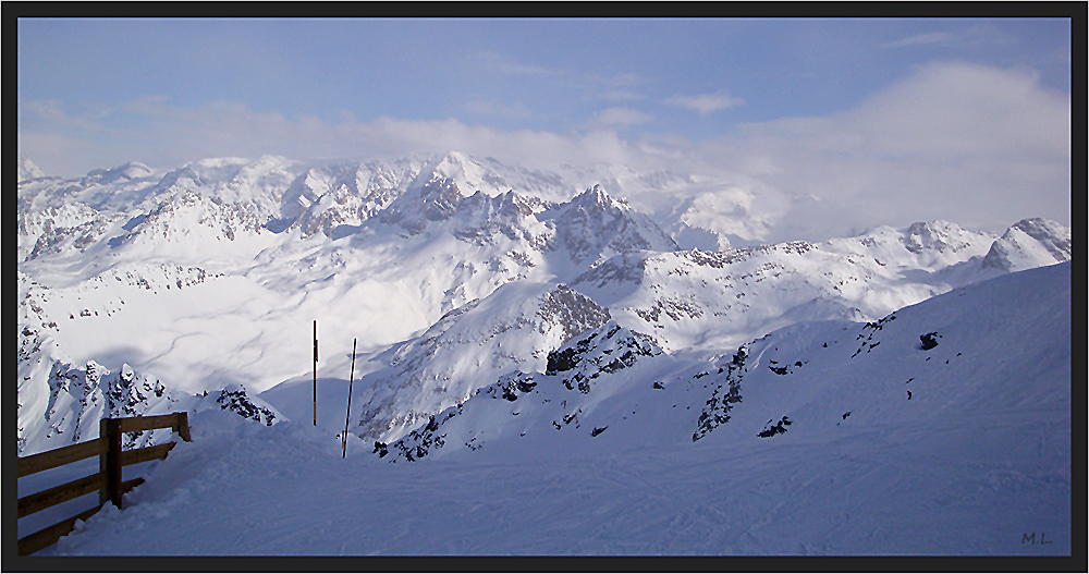 au sommet du Mont Vallon, alt. 2952m /Savoie