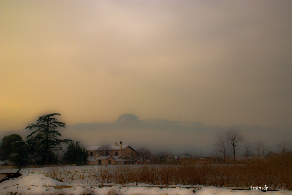 aubagne sous la neige 4