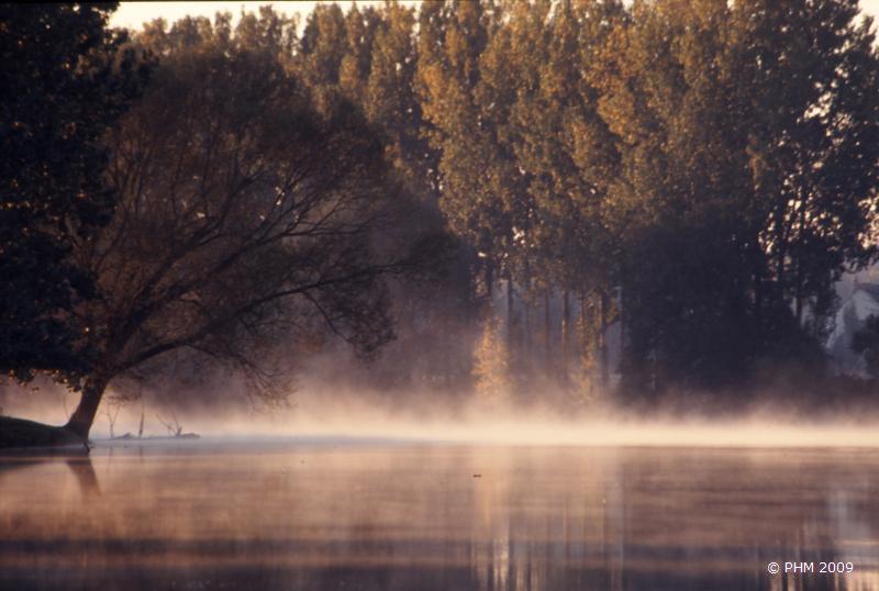 Aube sur la Vienne