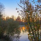 Aube sur le lac de Mauvezin