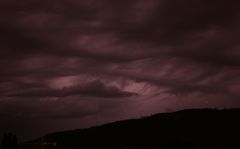 aubergine cloud structures