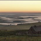 Aubrac - le buron du Trap Haut...