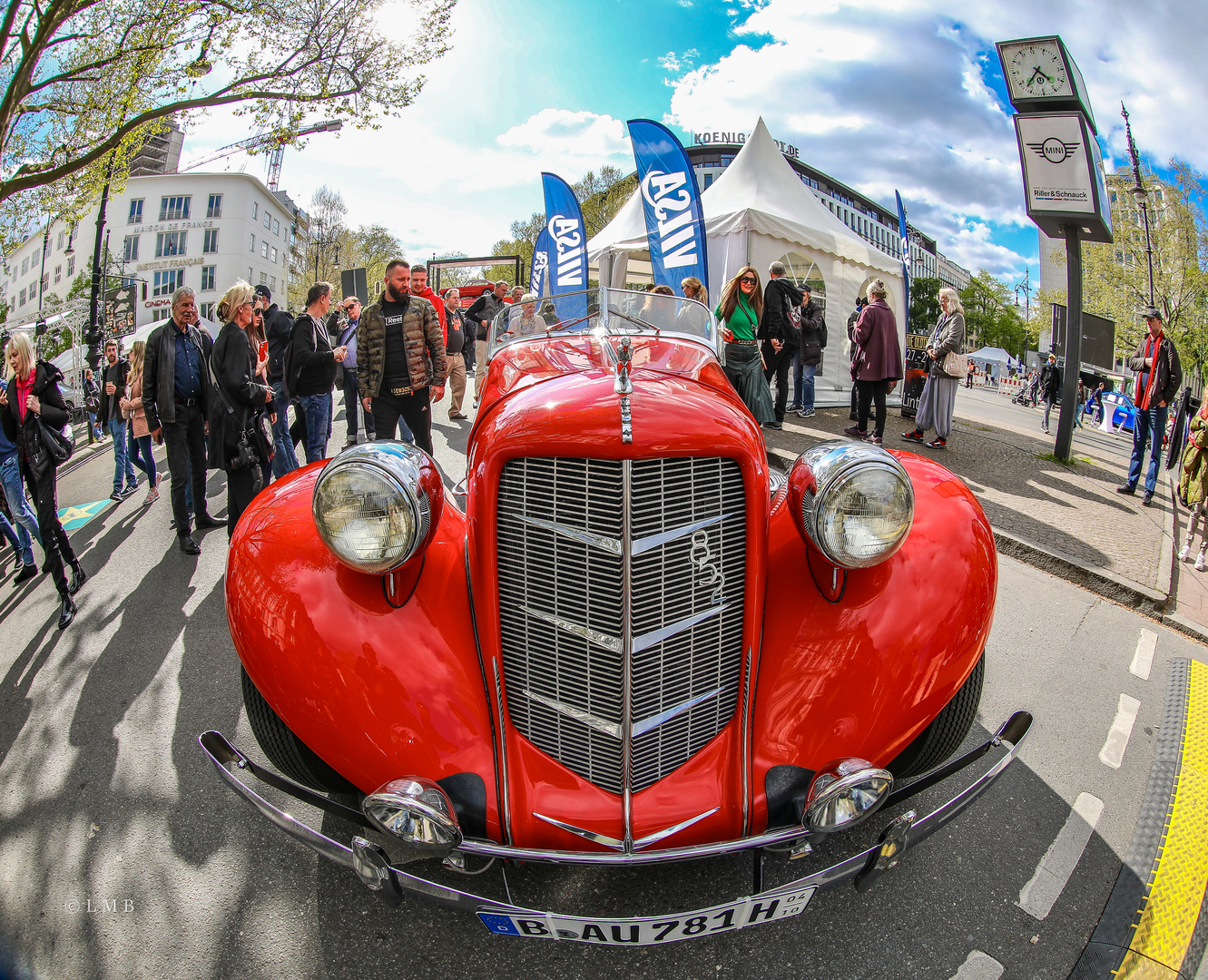 Auburn 852 supercharger 1936 Front