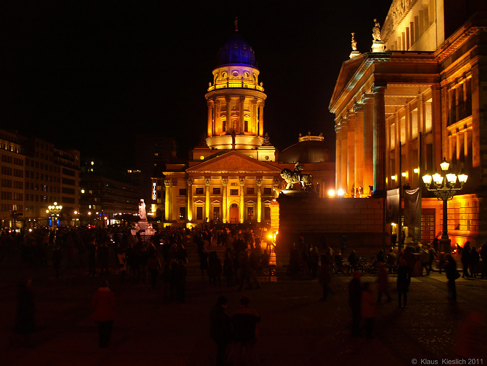 Auch am Gendarmenmarkt....