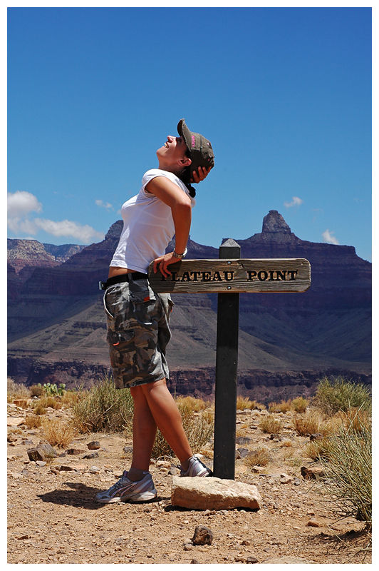 Auch am Plateau Point @ Grand Canyon