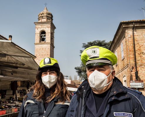 auch am Wochenmarkt - immer praesent, immer freundlich