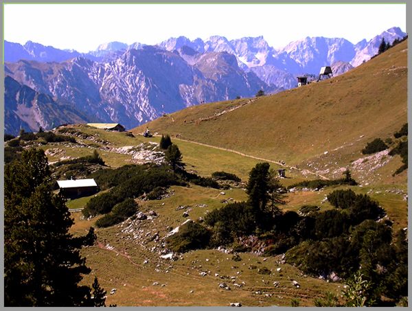 Auch auf der Alm wird´s langsam herbstlich