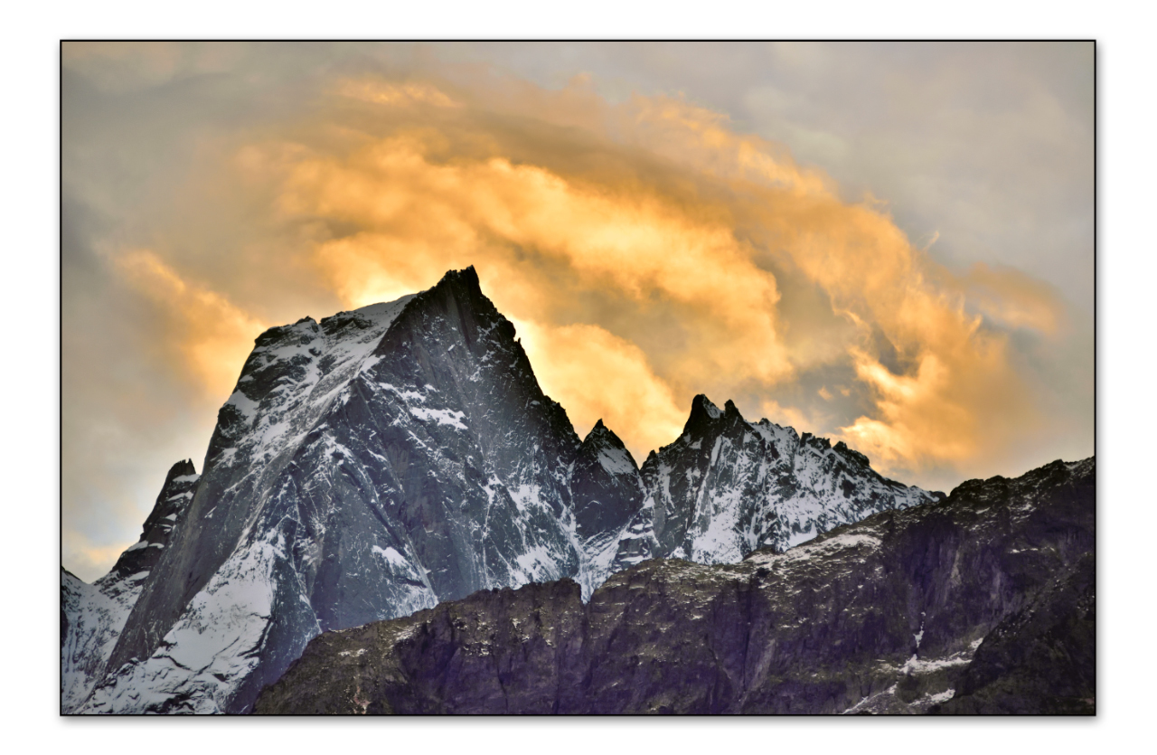 auch Berge können wütend sein