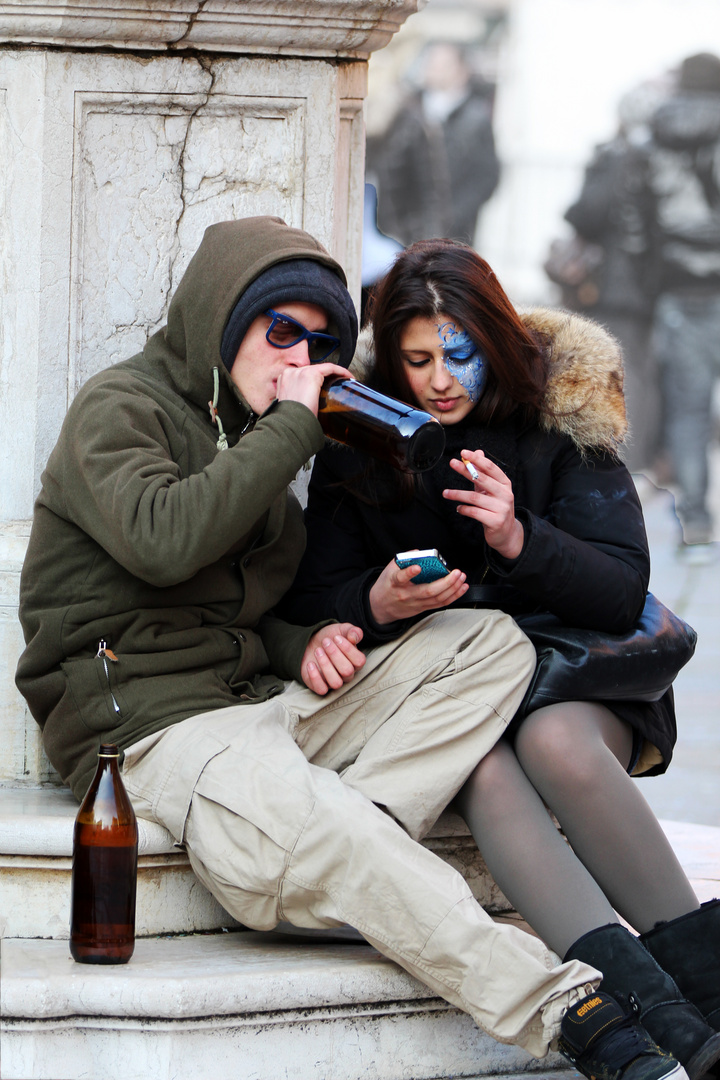 Auch Carneval in Venedig 2013