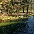 Auch das ist die Wupper -. 16.1.2012 bei Wuppertal-Beyenburg