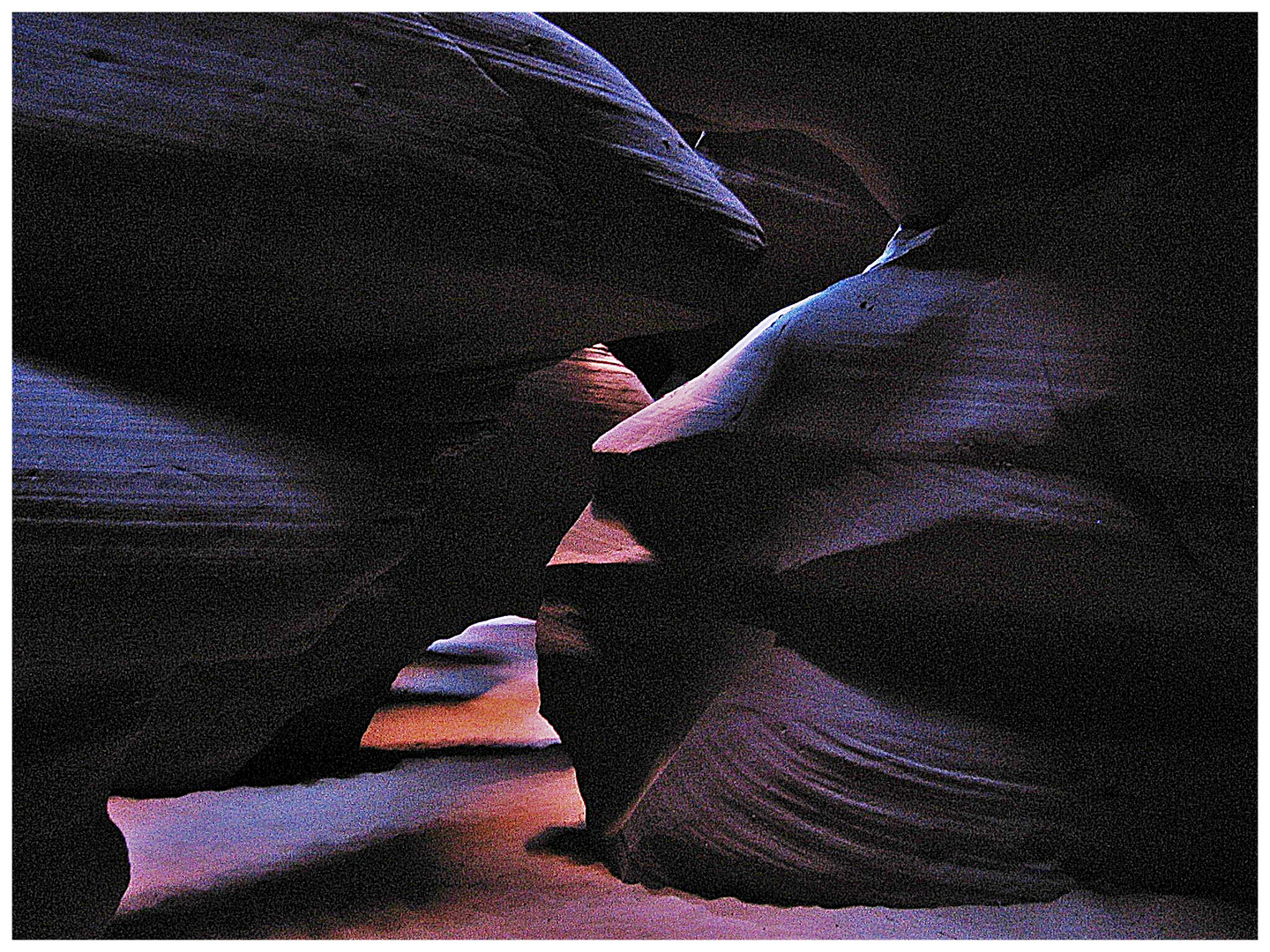 auch das ist im upper antelope canyon