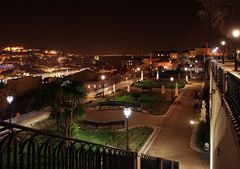 Auch der Anblick bei Nacht von Lissabon ist sehenswert.