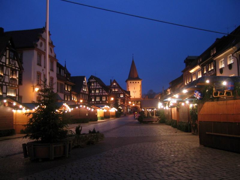 Auch der schönste Weihnachtsmarkt, in Gengenbach , ist einmal vorbei . . .