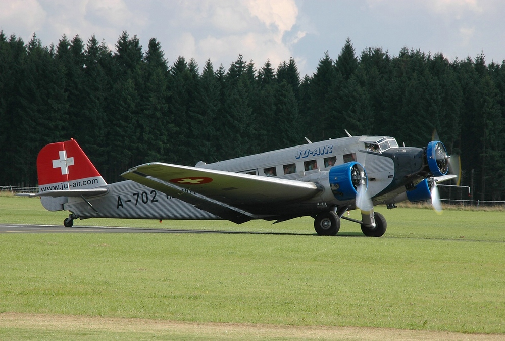 ...auch die Ju 52