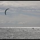 Auch die Kitesurfer....