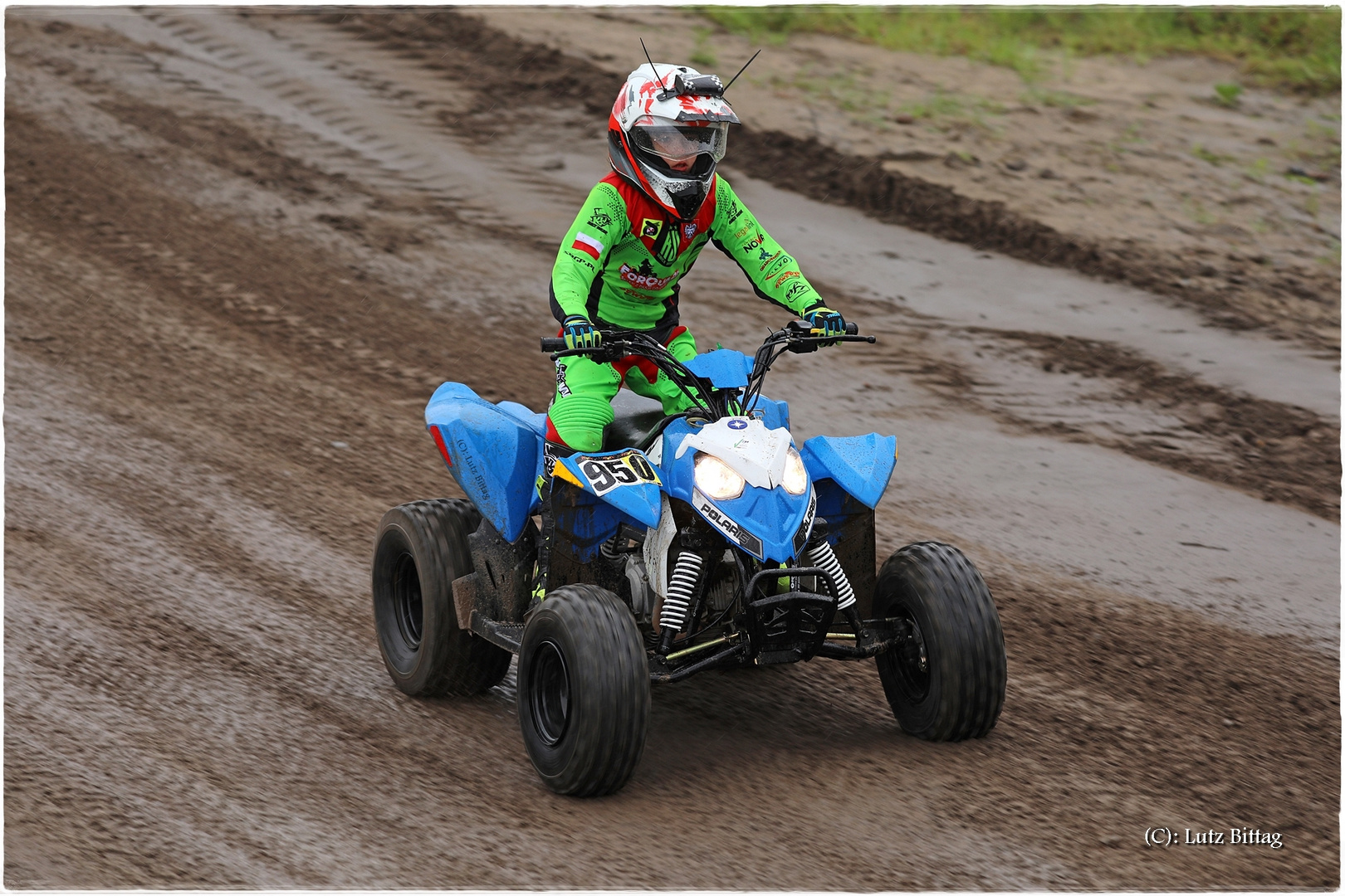 Auch die Kleinen fahren Polaris