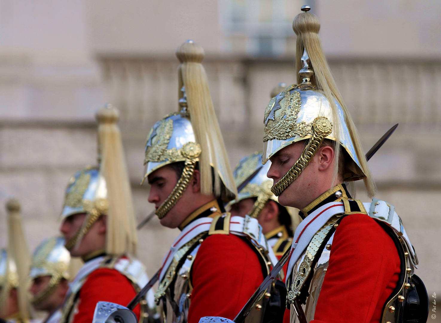 Auch die Life Guards nicken mal ein