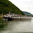 Auch die Schweiz ist auf dem Rhein vertreten.