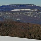 Auch die Sicht auf den höchsten Berg des Elbsandsteingebirges war überragend...