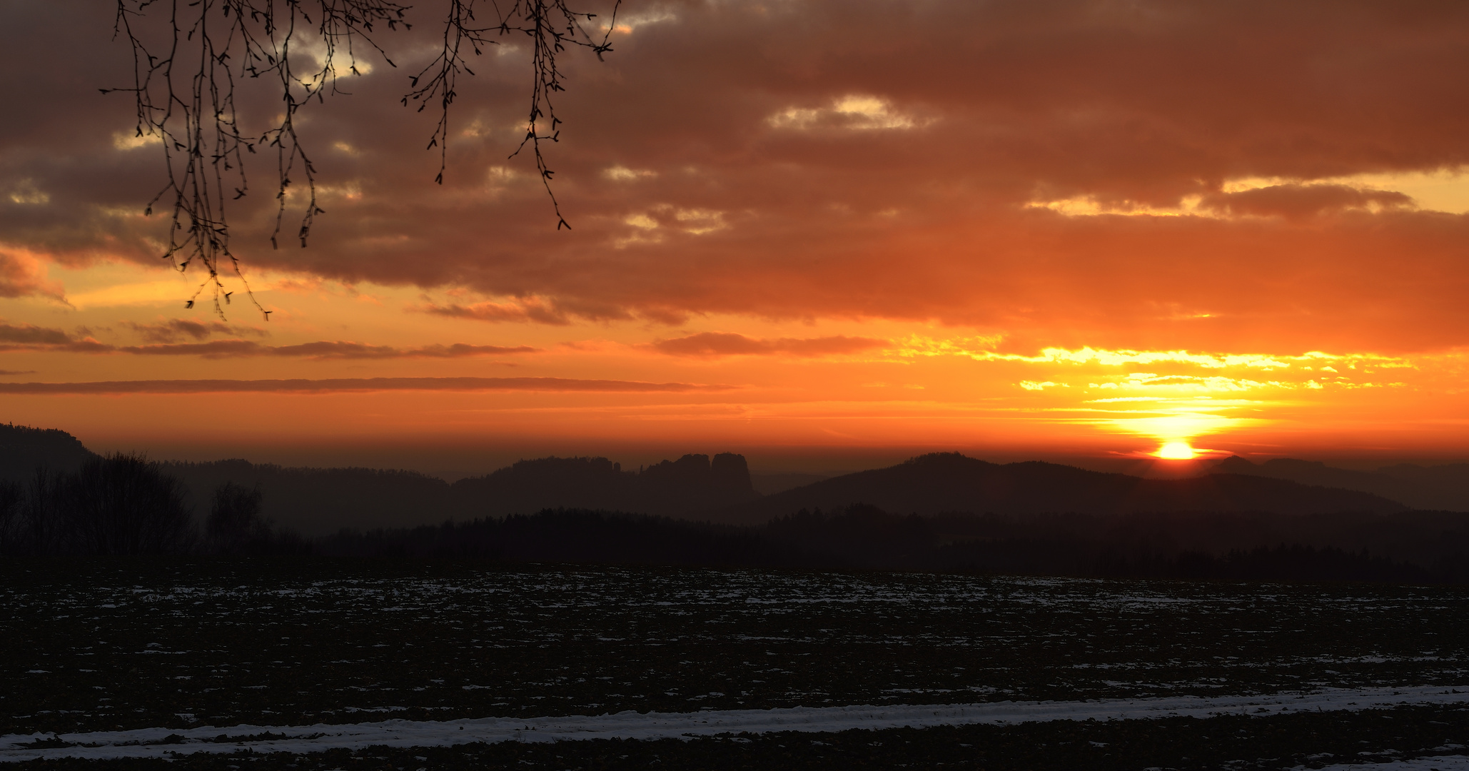 *** auch die sonne geht mal.......... ***