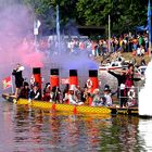 Auch die Titanic samt Eisberg und Rettungsboot ...