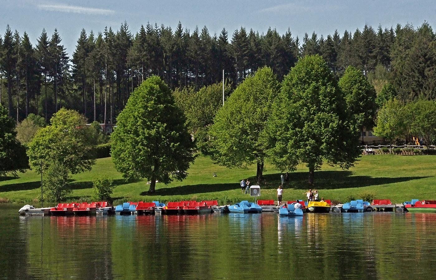 Auch die Treetbootsaison ...