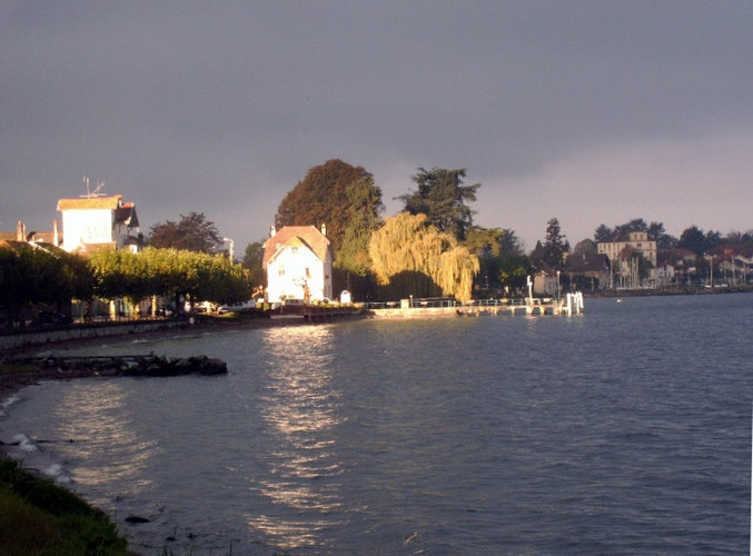 Auch dies ist am Lac Leman aufgenommen...