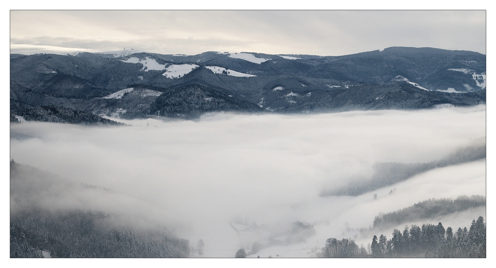 Auch dieses Jahr schon wieder viel zu früh der Winter sucht den Schwarzwald heim