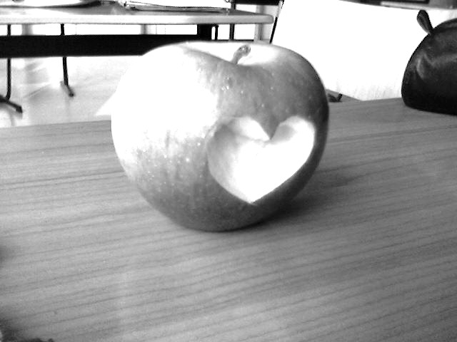 Auch ein Apfel hat ein Herz....