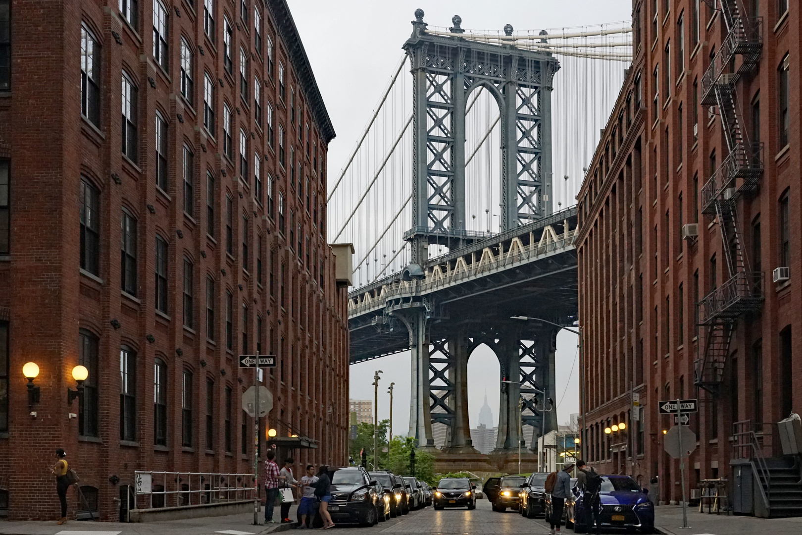 Auch ein Blick auf´s Empire State Building 