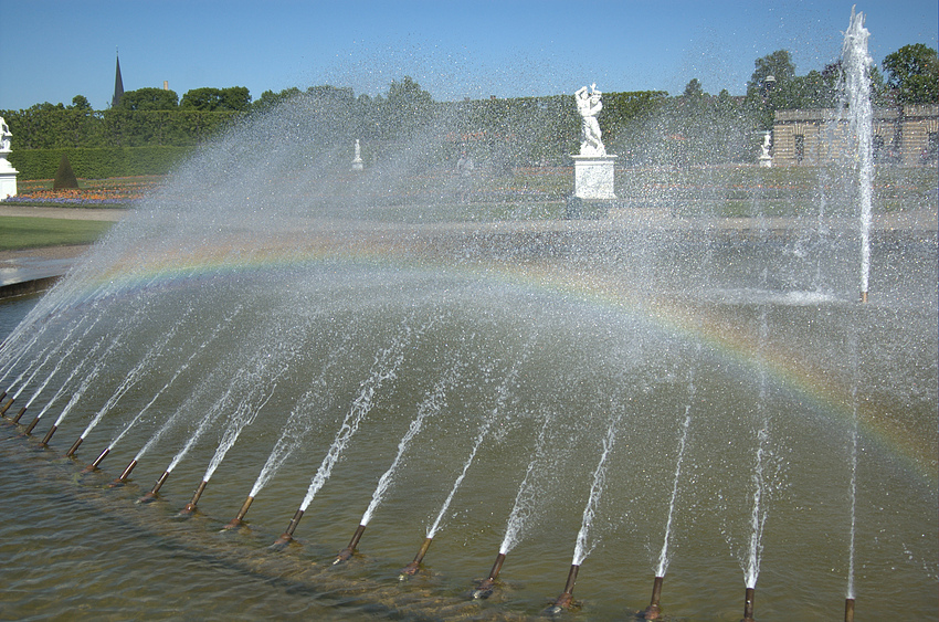 auch ein kleiner Regenbogen kann Glück bringen