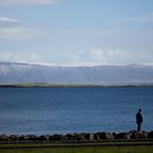 (Auch) ein Tourist in Reykjavik