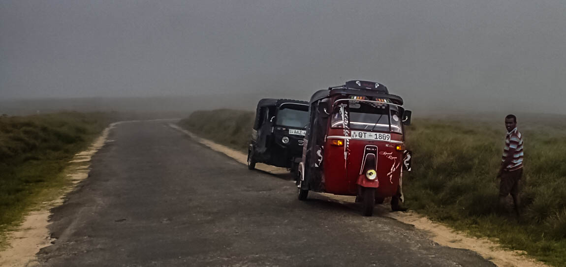 Auch ein Tuk-Tuk braucht einePause