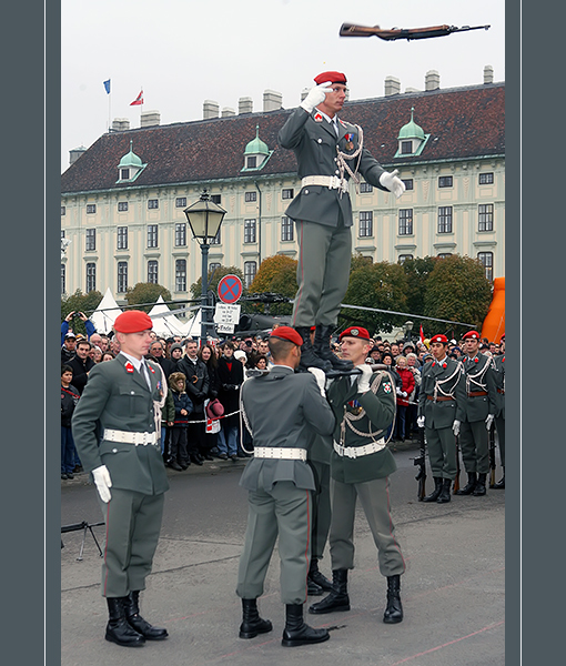 Auch eine Art die Flinte ins Korn zu werfen