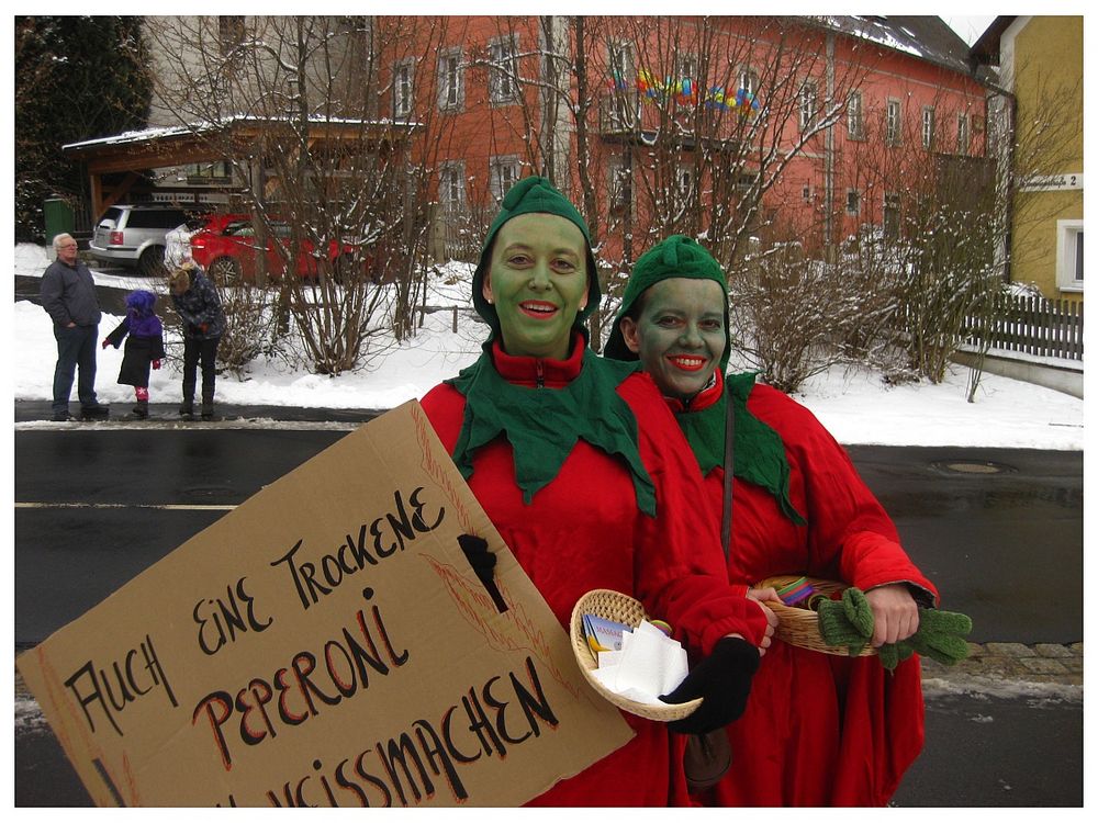 Auch eine trockene Peperoni kann heiß machen