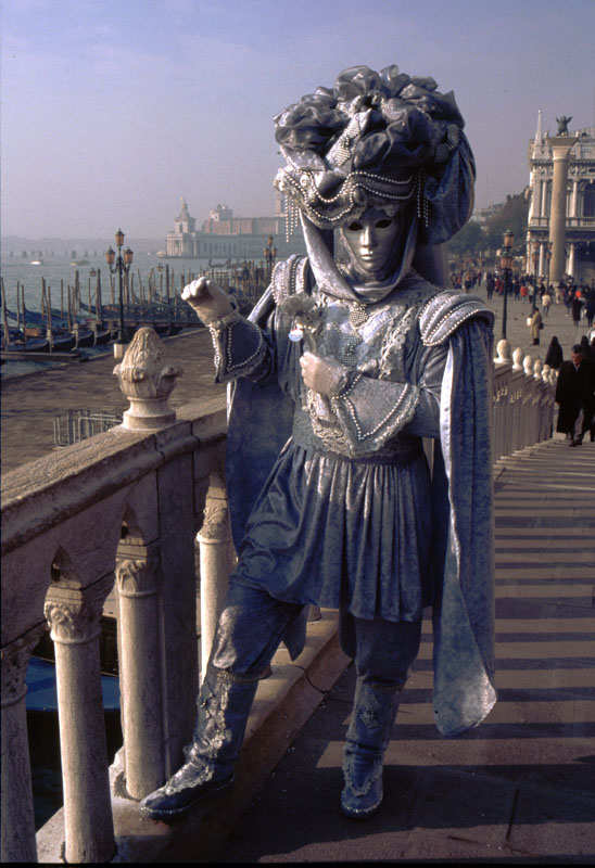 Auch eins vom Karneval von Venedig