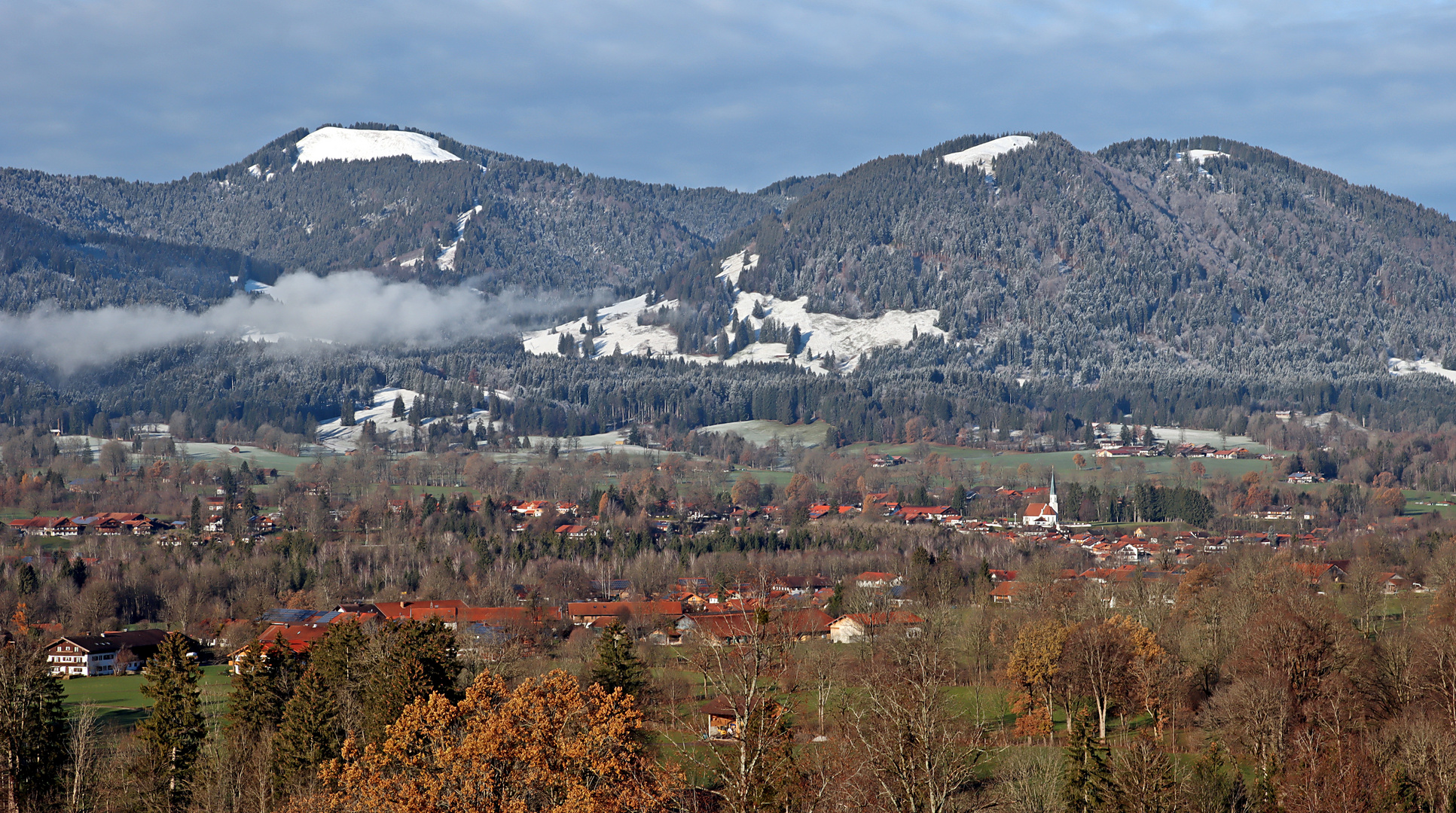 Auch hier ist noch wenig Schnee zu sehen